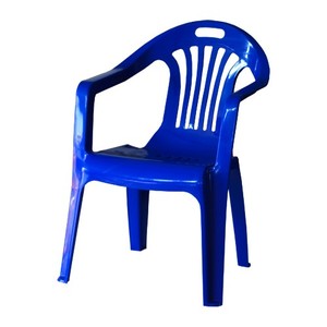 등받이 의자 (파랑)