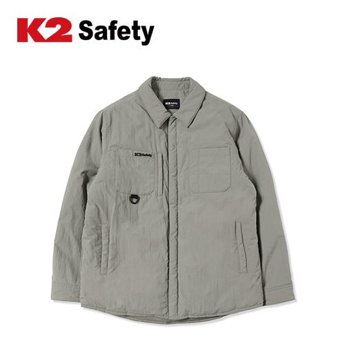 K2 셔츠패딩자켓 JK-F2108 (라이트 그레이)